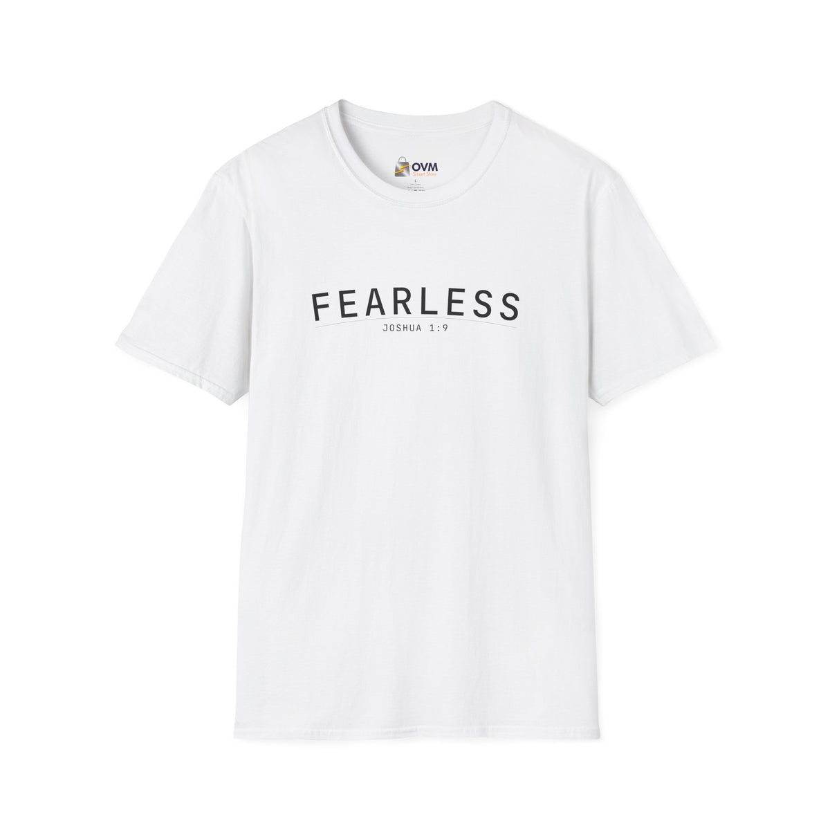 Fearless Christian T-Shirt – Joshua 1:9 Faith Apparel
