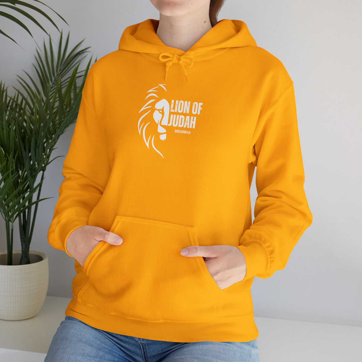 "Lion Of Judah" Unisex Heavy Blend™ Hooded Sweatshirt