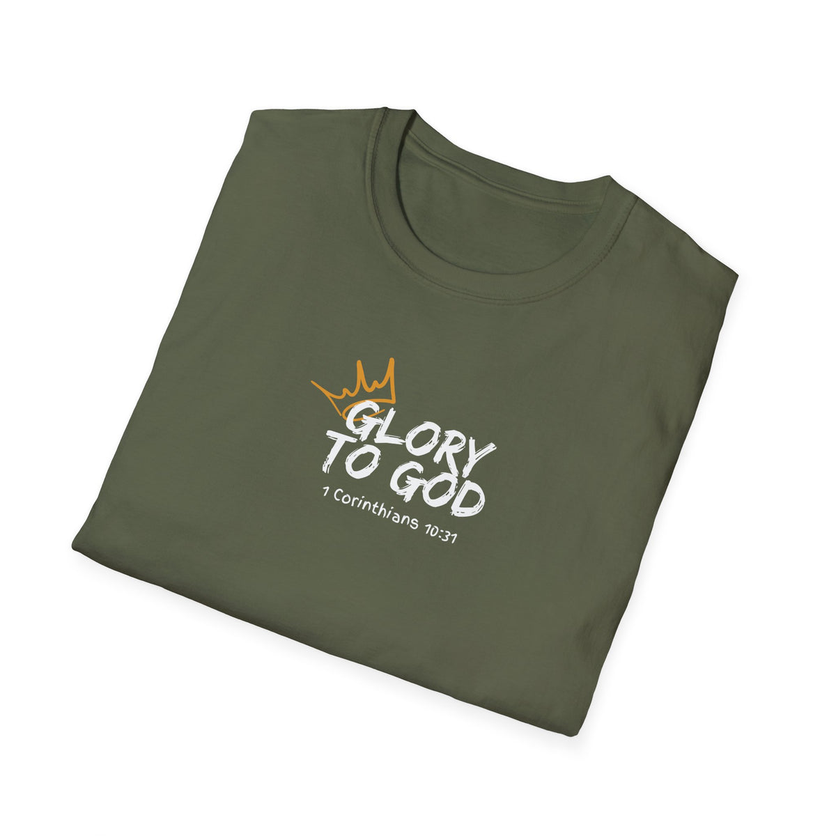 "Glory To God" Unisex Softstyle T-Shirt