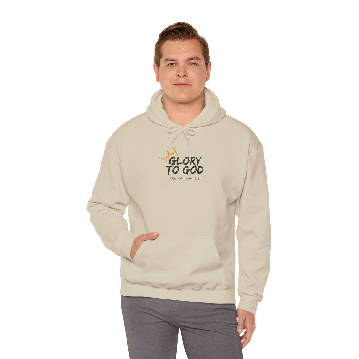 Glory To God Unisex Heavy Blend™ Hooded Sweatshirt