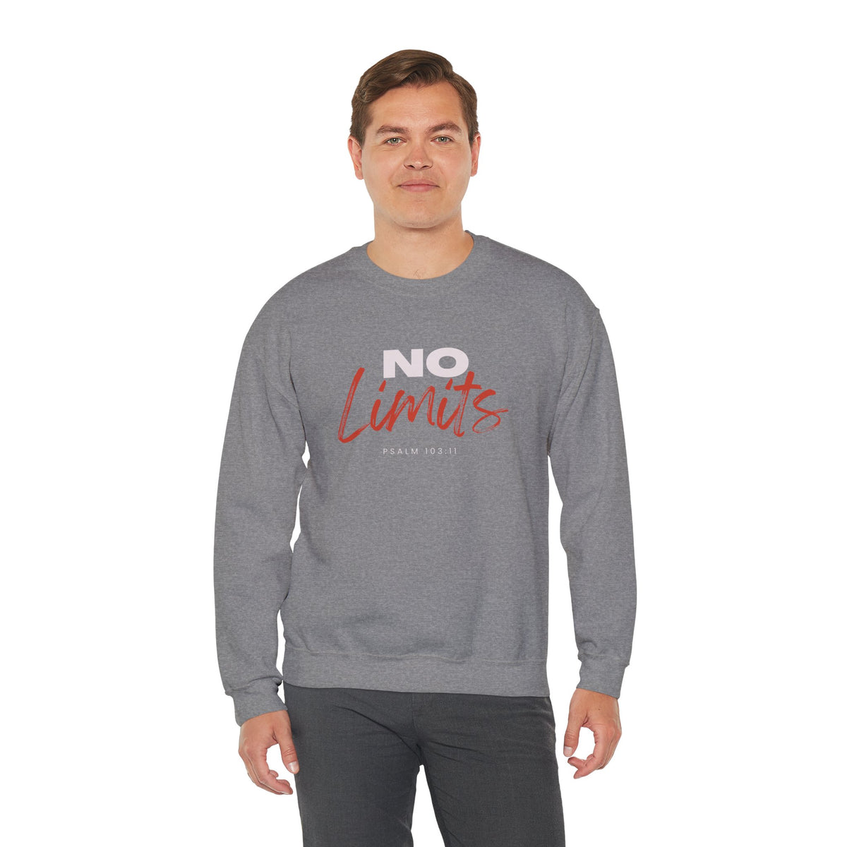 No Limits- Unisex Heavy Blend™ Crewneck Sweatshirt