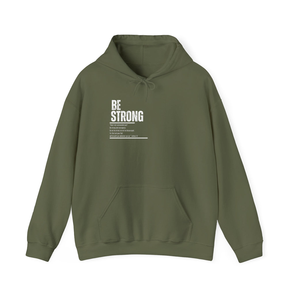 Be Strong- Unisex Heavy Blend™ Hooded Sweatshirt