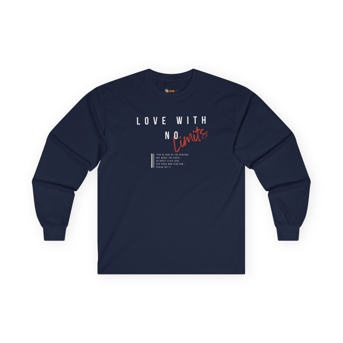 Love With No Limits- Unisex Ultra Cotton Long Sleeve Tee