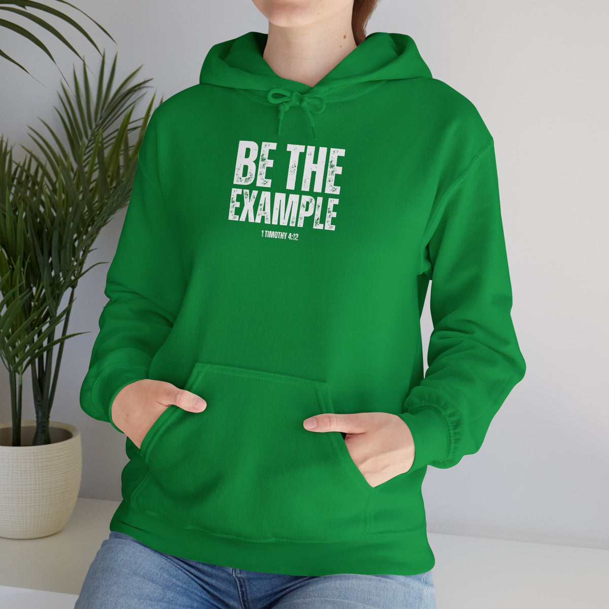 "Be The Example" Unisex Heavy Blend™ Hooded Sweatshirt