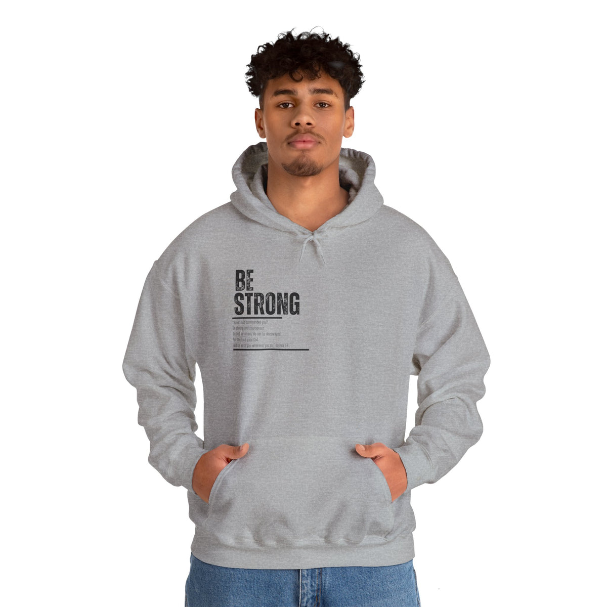 "Be Strong" Unisex Heavy Blend™ Hooded Sweatshirt