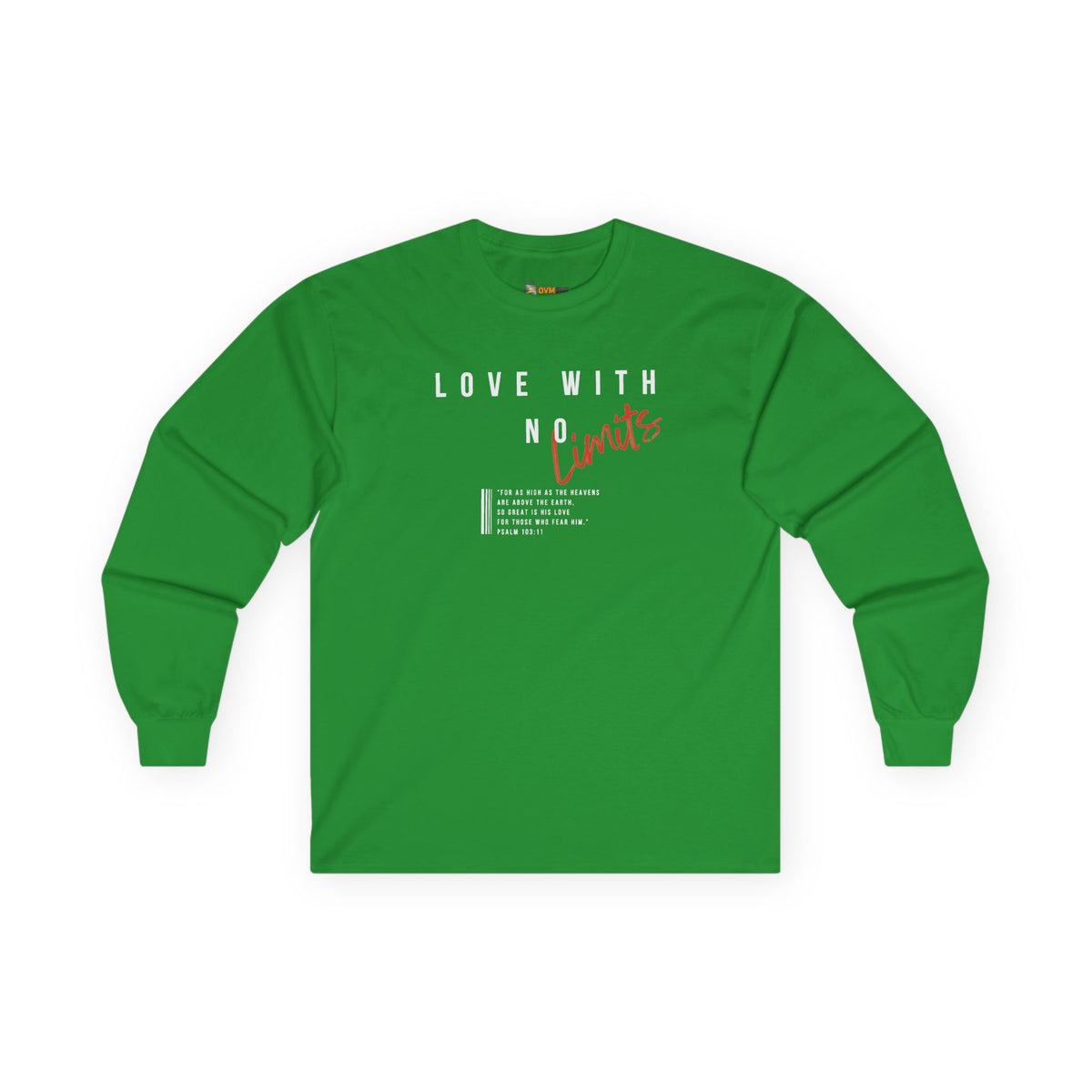 Love With No Limits- Unisex Ultra Cotton Long Sleeve Tee