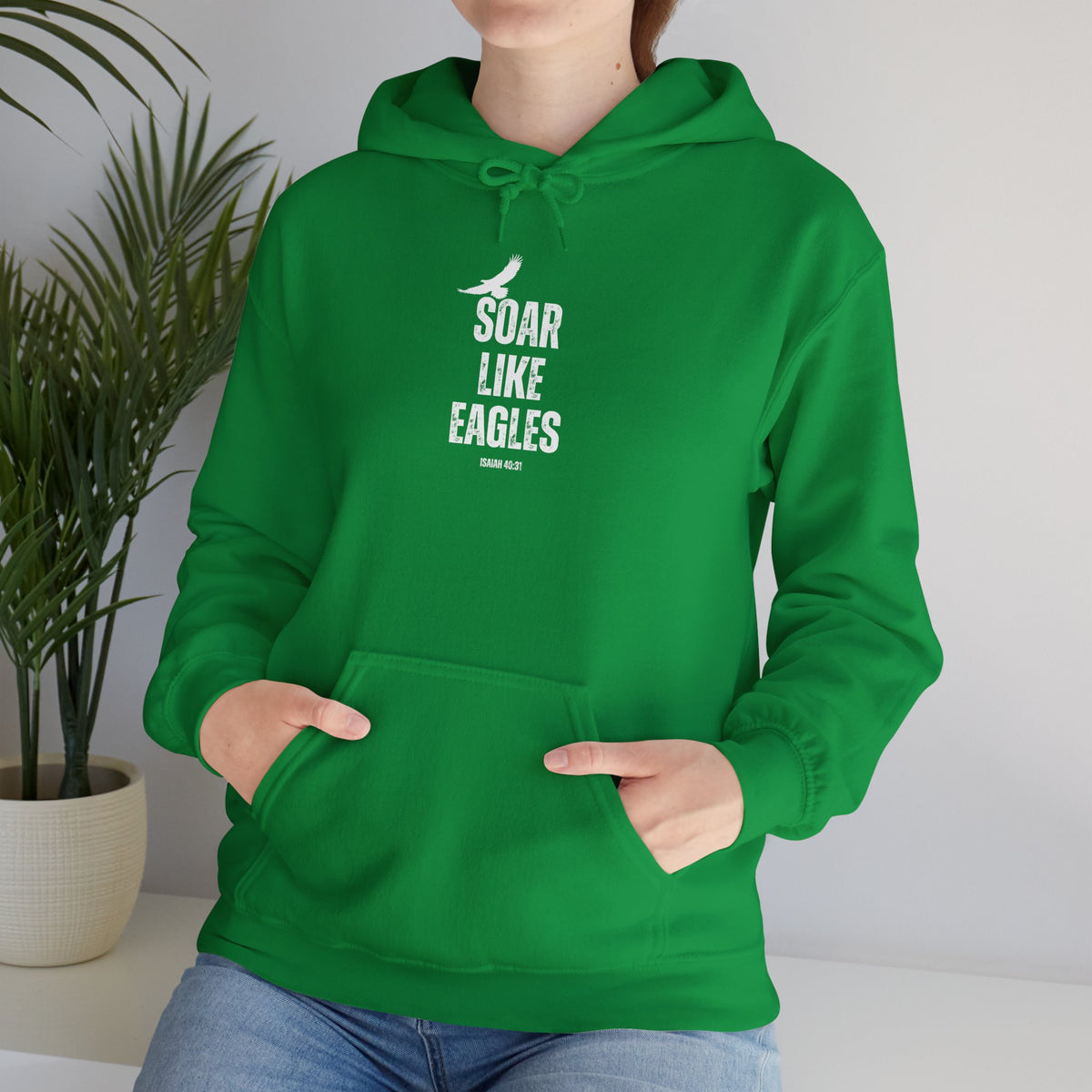 "Soar Like Eagles" Unisex Heavy Blend™ Hooded Sweatshirt