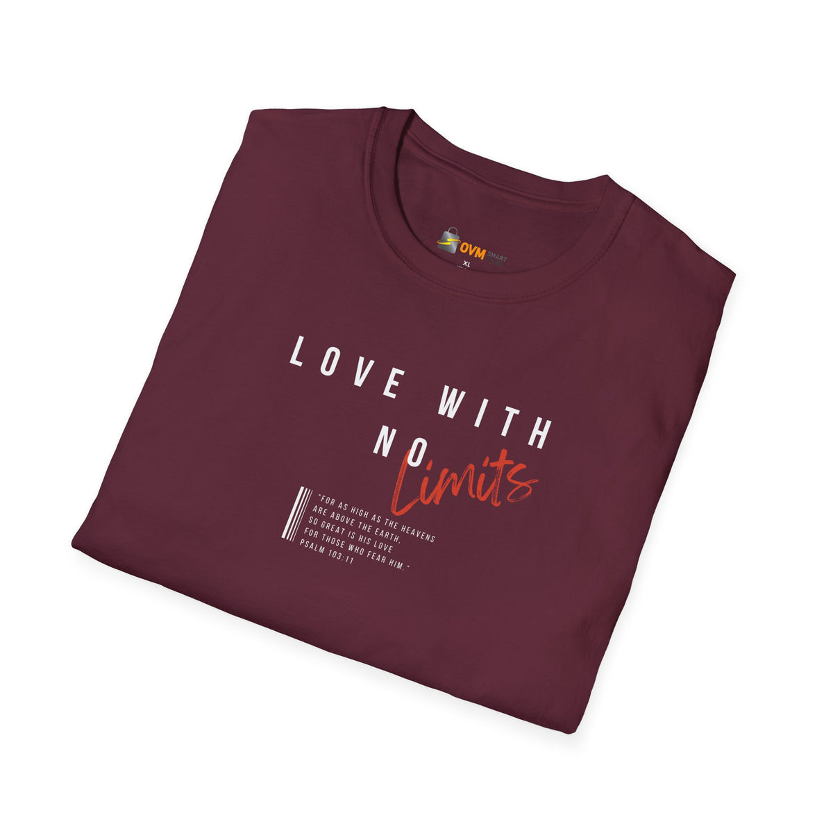 Love With No Limits- Unisex Softstyle T-Shirt