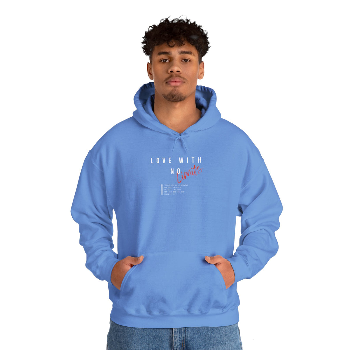 Love With No Limits- Unisex Heavy Blend™ Hooded Sweatshirt