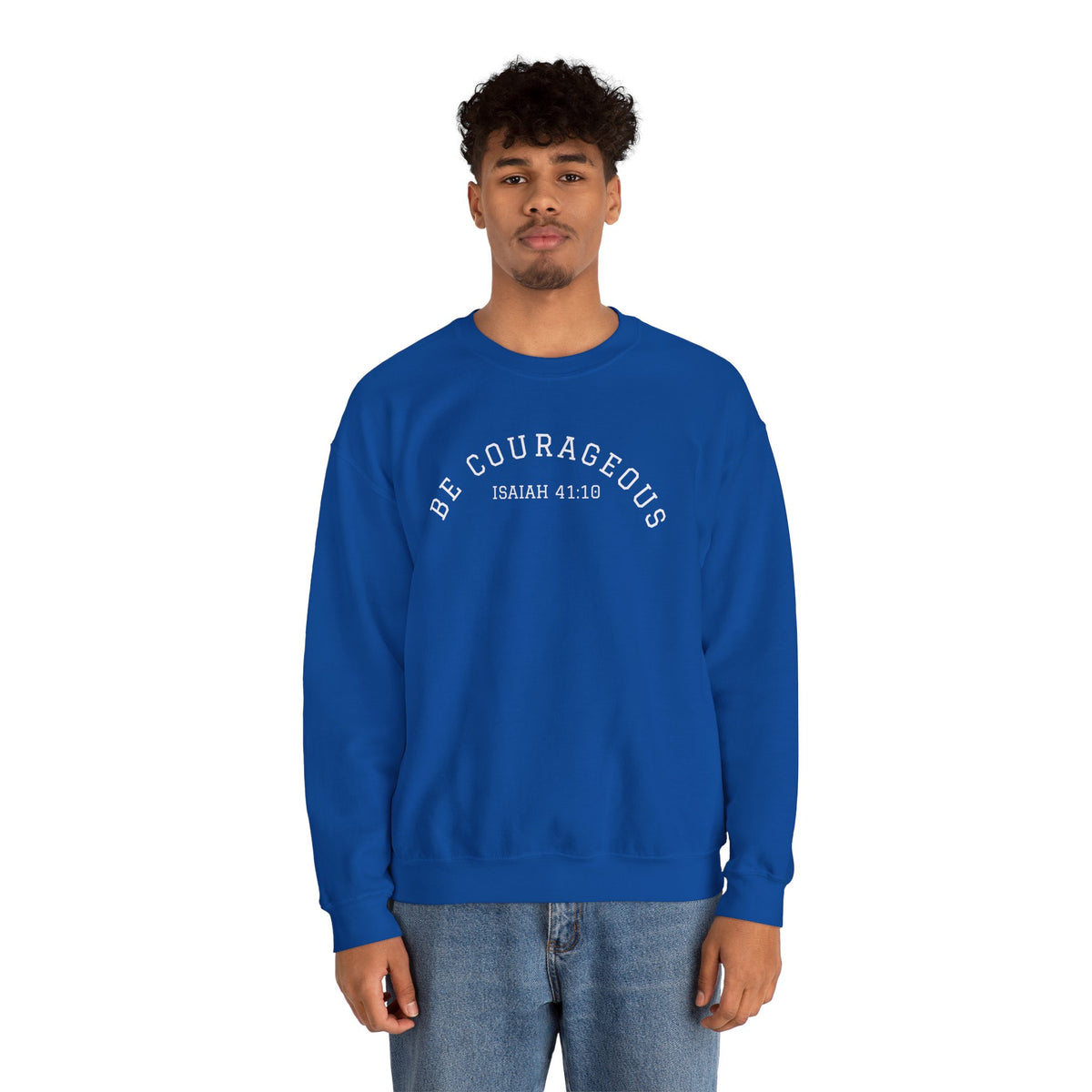 Be Courageous- Unisex Heavy Blend™ Crewneck Sweatshirt