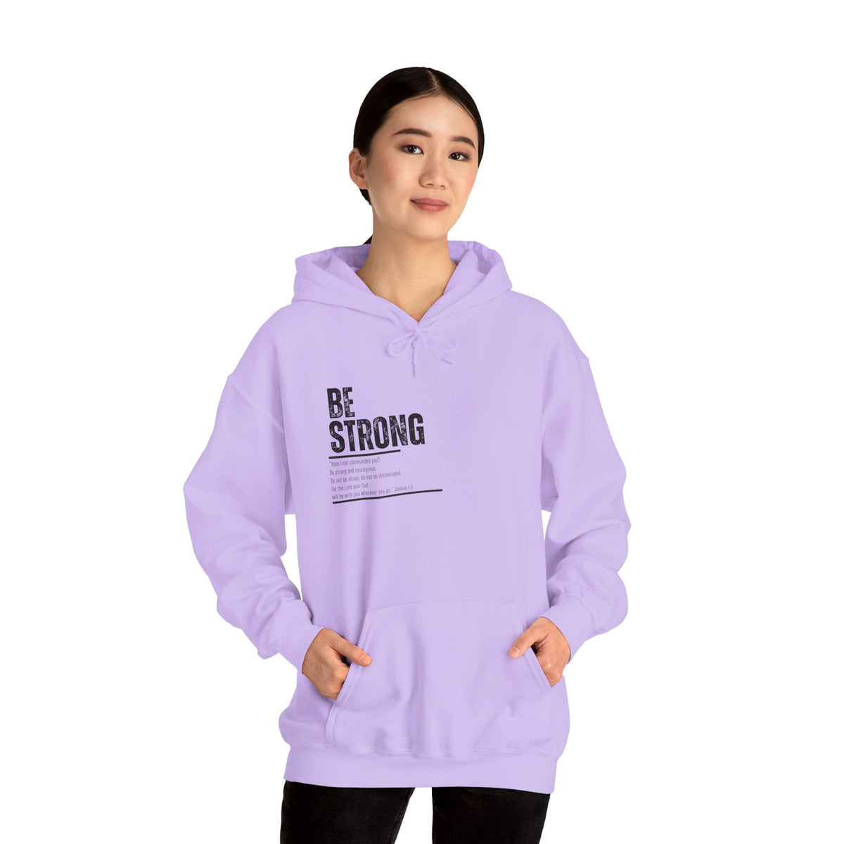 Be Strong- Unisex Heavy Blend™ Hooded Sweatshirt