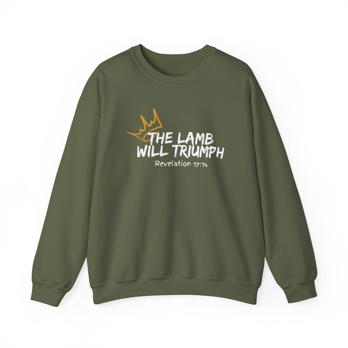 The Lamb Will Triumph- Unisex Heavy Blend™ Crewneck Sweatshirt