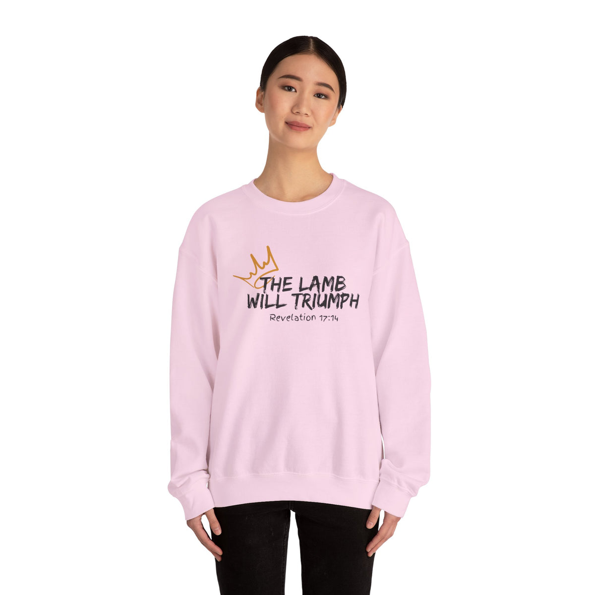 The Lamb Will Triumph- Unisex Heavy Blend™ Crewneck Sweatshirt