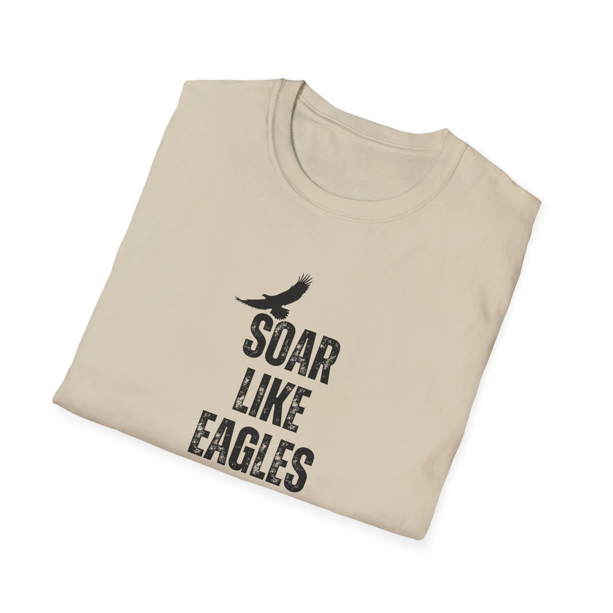 "Soar Like Eagles" Unisex Softstyle T-Shirt