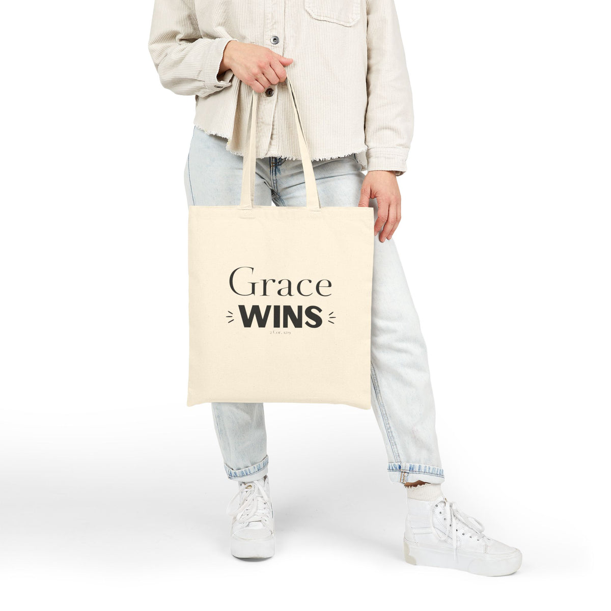Cotton Canvas Tote Bag
