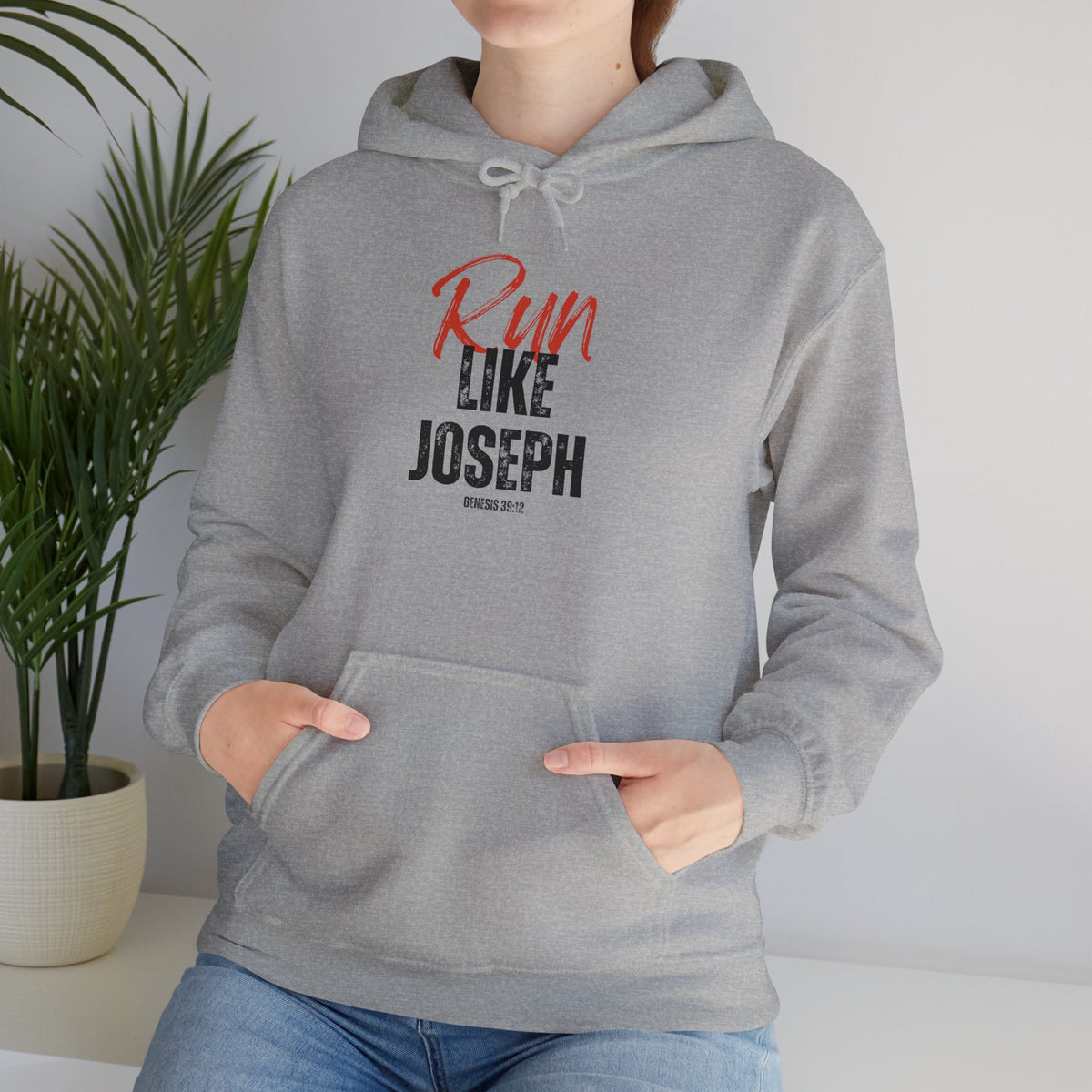 Run Like Joseph- Unisex Heavy Blend™ Hooded Sweatshirt