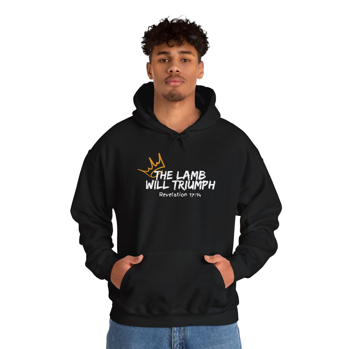 The Lamb Will Triumph Ver.2- Unisex Heavy Blend™ Hooded Sweatshirt