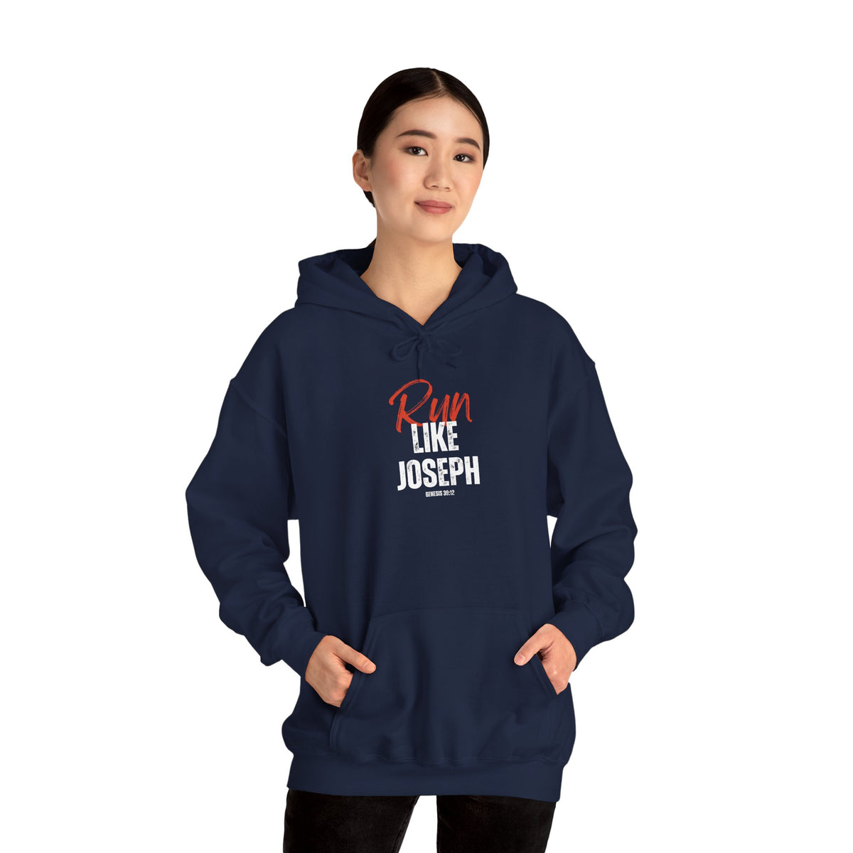 "Run Like Joseph" Unisex Heavy Blend™ Hooded Sweatshirt