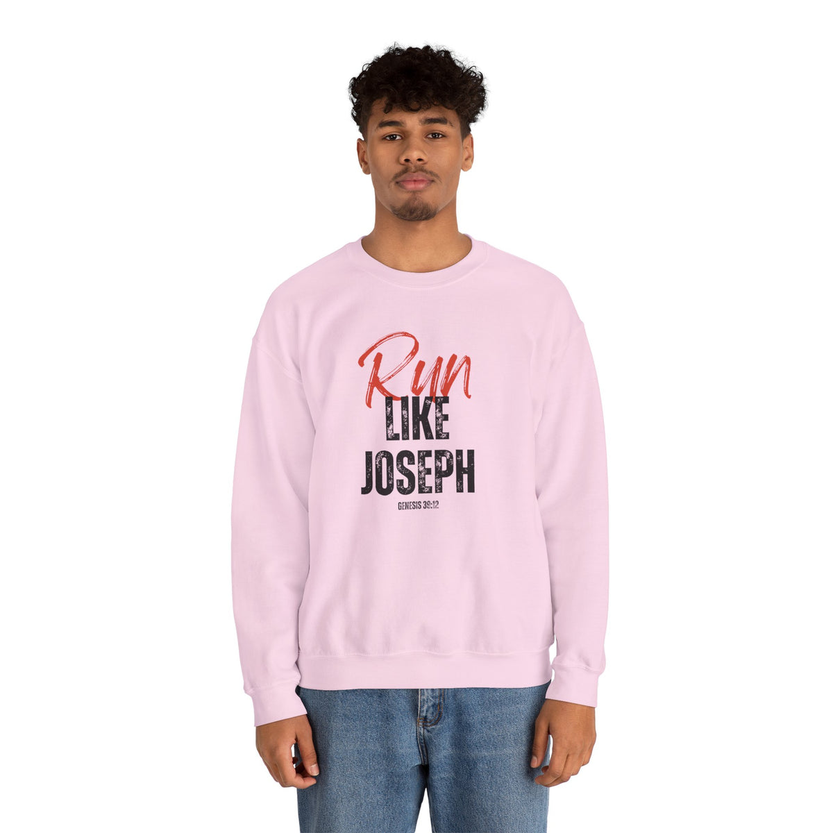 Run Like Joseph- Unisex Heavy Blend™ Crewneck Sweatshirt