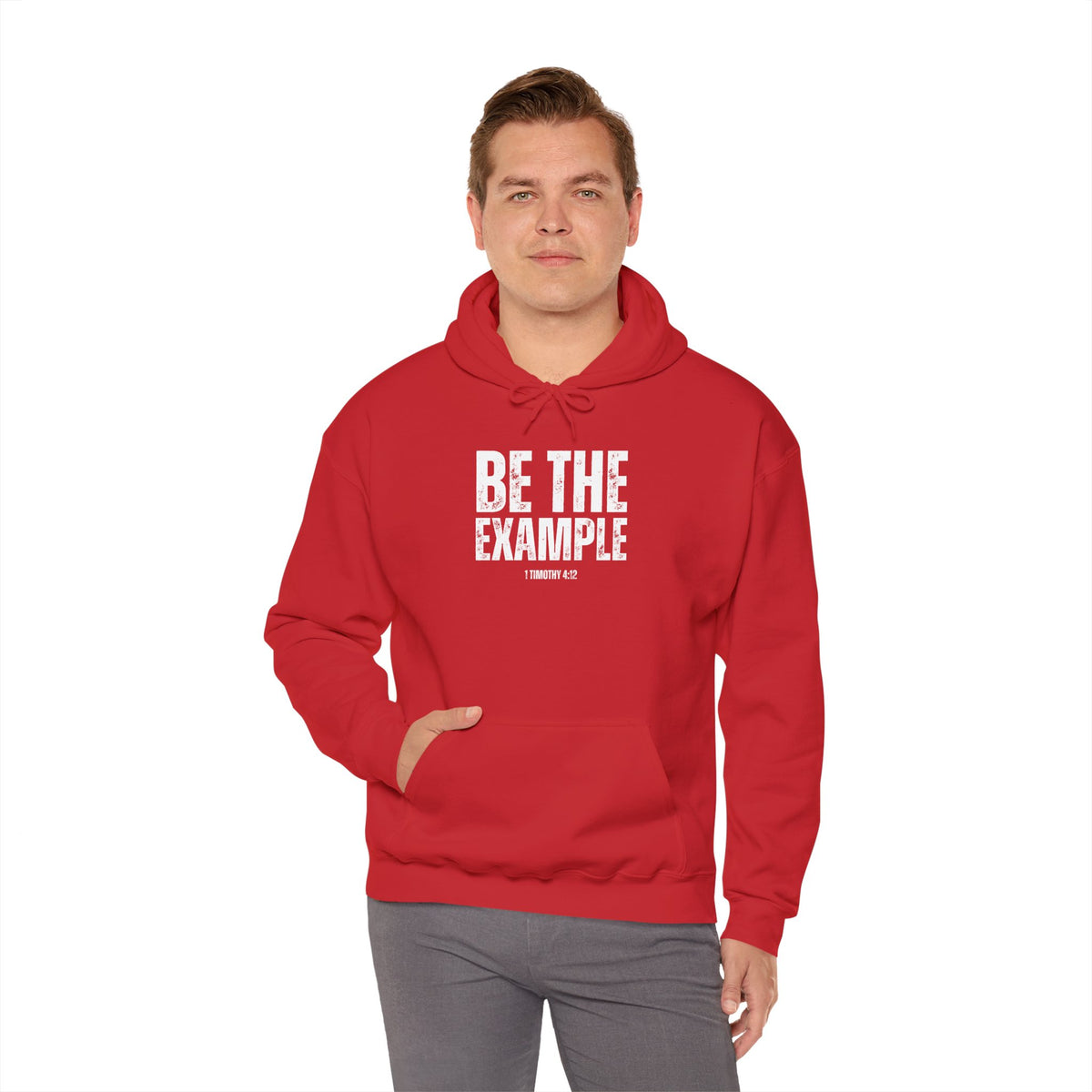 "Be The Example" Unisex Heavy Blend™ Hooded Sweatshirt