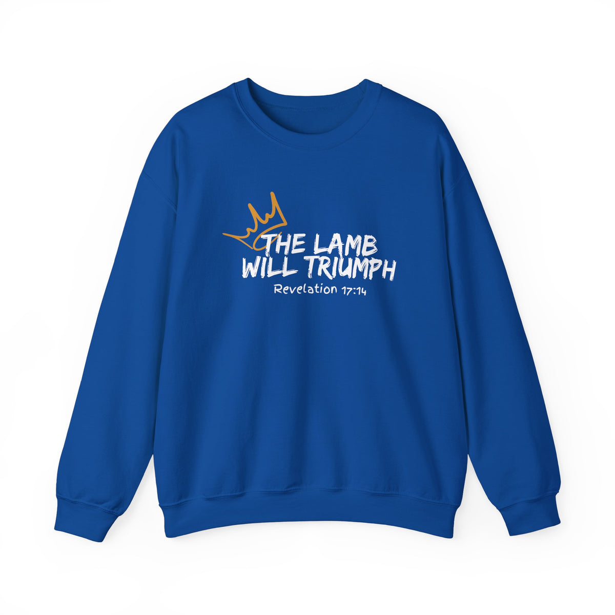 The Lamb Will Triumph- Unisex Heavy Blend™ Crewneck Sweatshirt