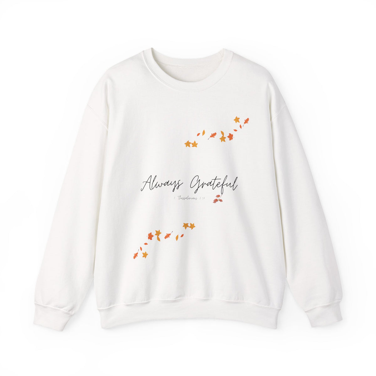Always Grateful | Ladies' Heavy Blend™ Crewneck Sweatshirt