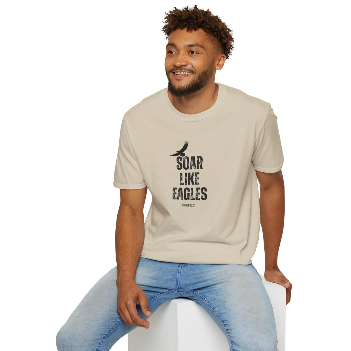 Soar Like Eagles- Unisex Softstyle T-Shirt