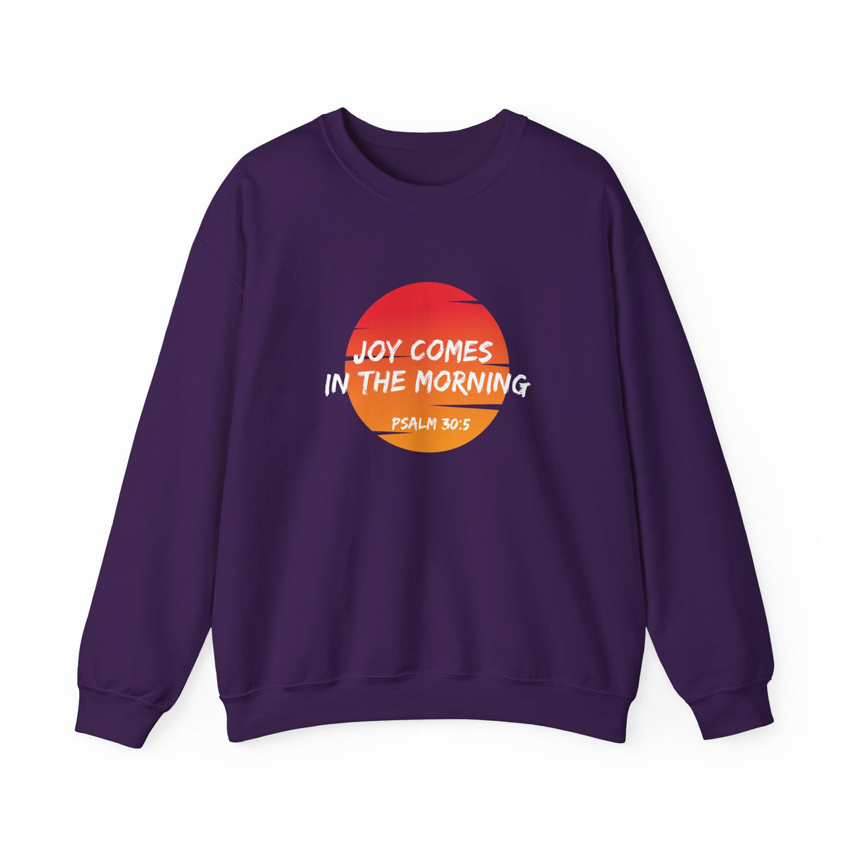 Joy Comes in the Morning- Unisex Heavy Blend™ Crewneck Sweatshirt