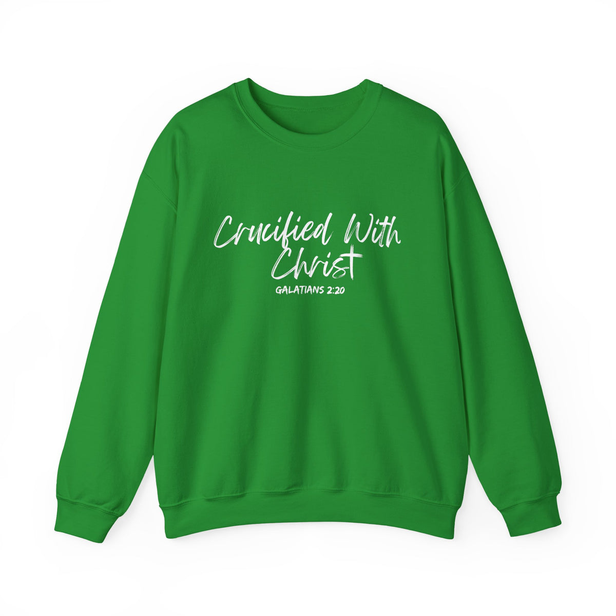 Crucified With Christ- Unisex Heavy Blend™ Crewneck Sweatshirt