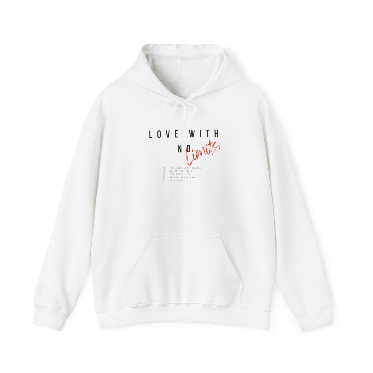 Love With No Limits- Unisex Heavy Blend™ Hooded Sweatshirt