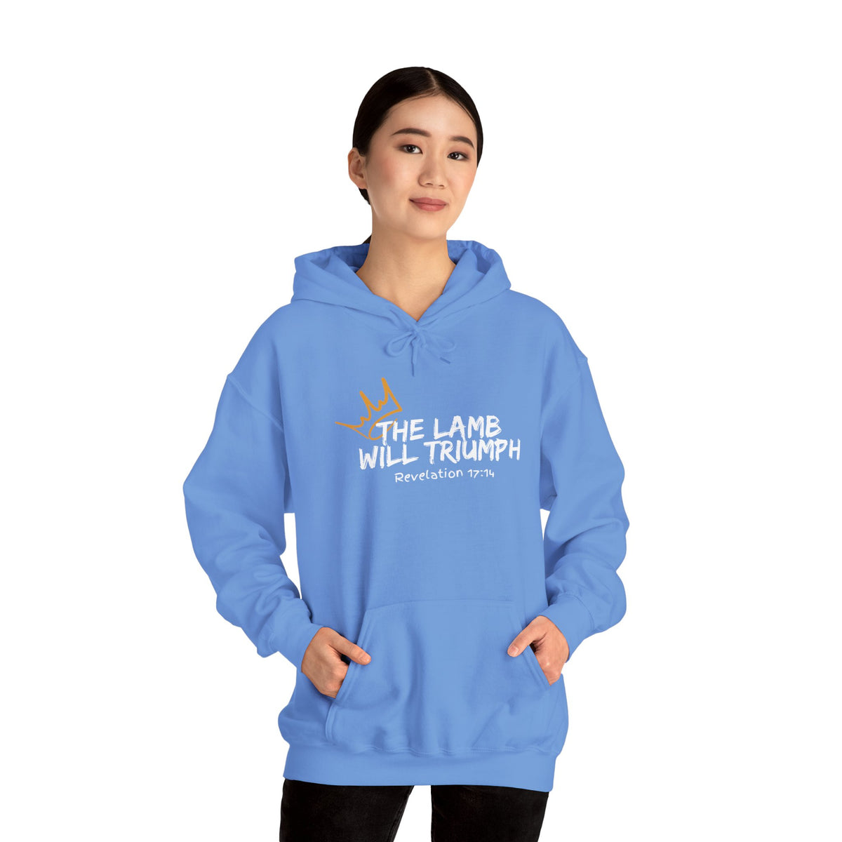 The Lamb Will Triumph Ver.2- Unisex Heavy Blend™ Hooded Sweatshirt