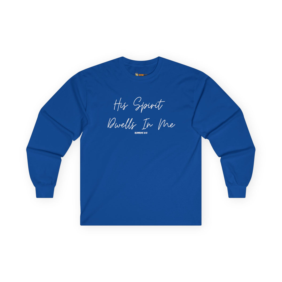 His Spirit Dwells In Me- Unisex Ultra Cotton Long Sleeve Tee
