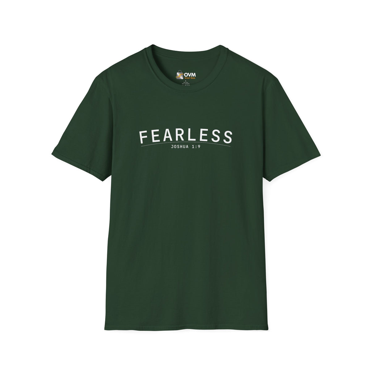 Fearless Christian T-Shirt – Joshua 1:9 Faith Apparel