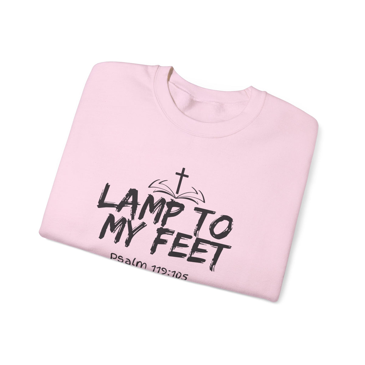 Lamp To My Feet- Unisex Heavy Blend™ Crewneck Sweatshirt