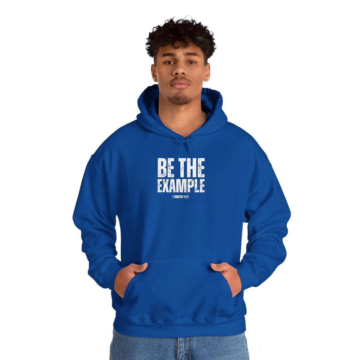 "Be The Example" Unisex Heavy Blend™ Hooded Sweatshirt