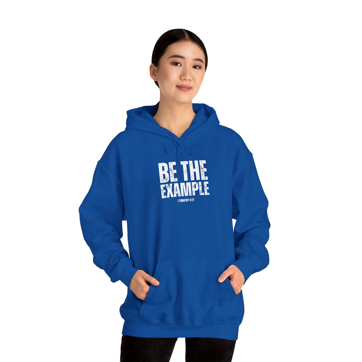 "Be The Example" Unisex Heavy Blend™ Hooded Sweatshirt