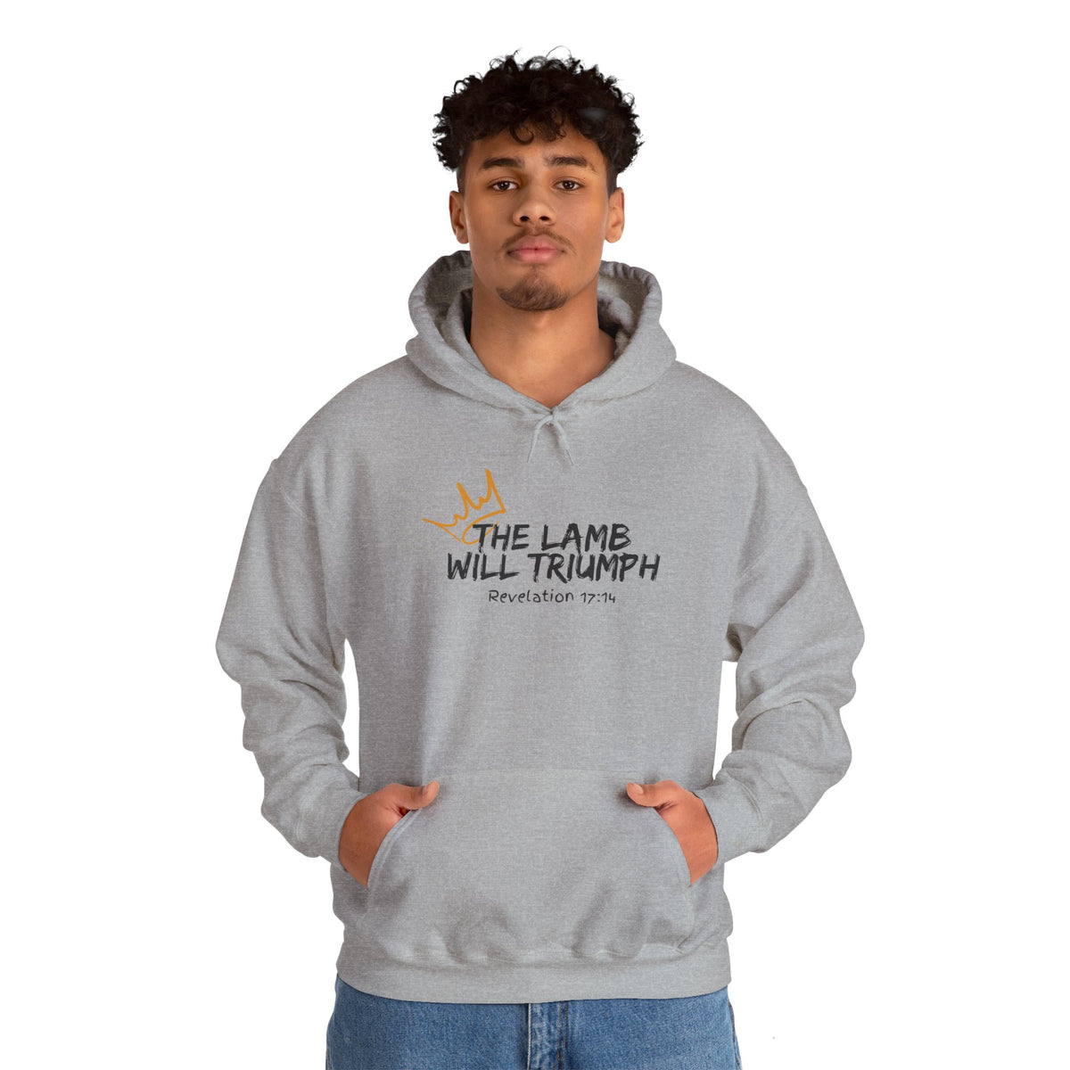 The Lamb Will Triumph Ver.2- Unisex Heavy Blend™ Hooded Sweatshirt