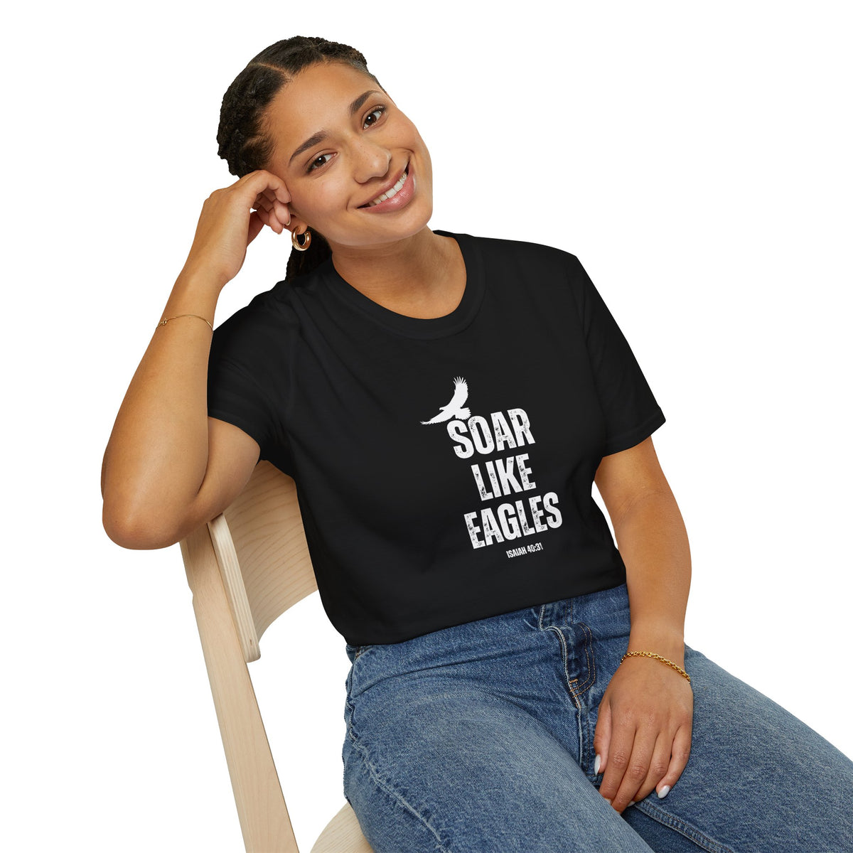 Soar Like Eagles- Unisex Softstyle T-Shirt