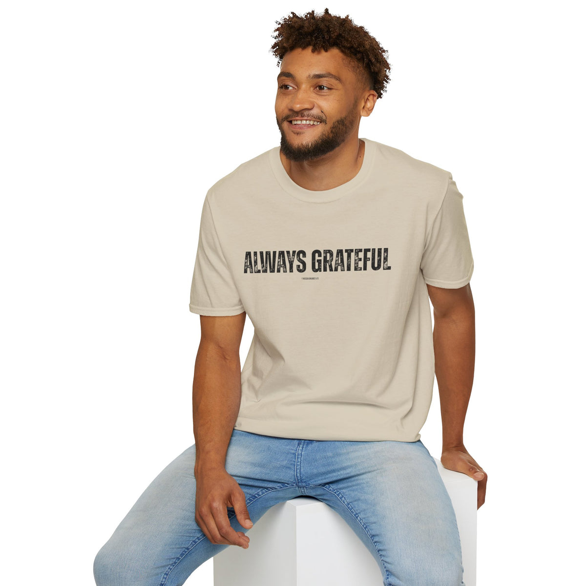 Always Grateful | Men's Softstyle T-Shirt