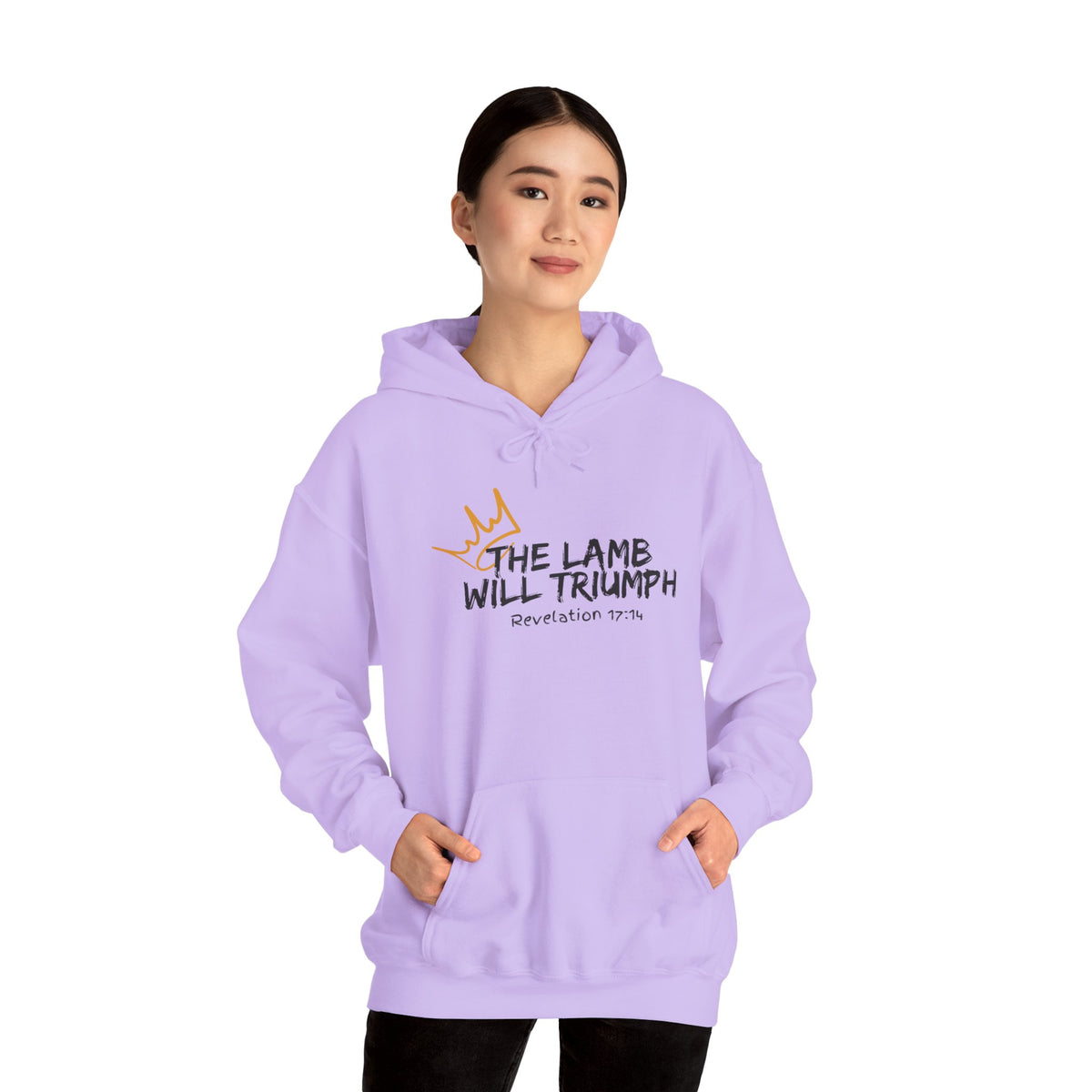 The Lamb Will Triumph Unisex Heavy Blend™ Hooded Sweatshirt