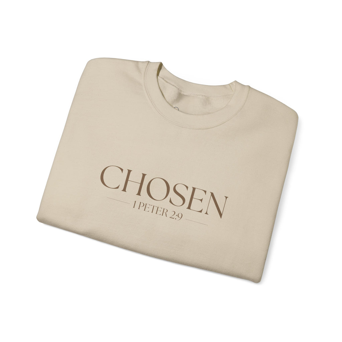 Chosen Christian Sweatshirt – 1 Peter 2:9 Wear Your Faith - Unisex Heavy Blend™ Crewneck Sweatshirt