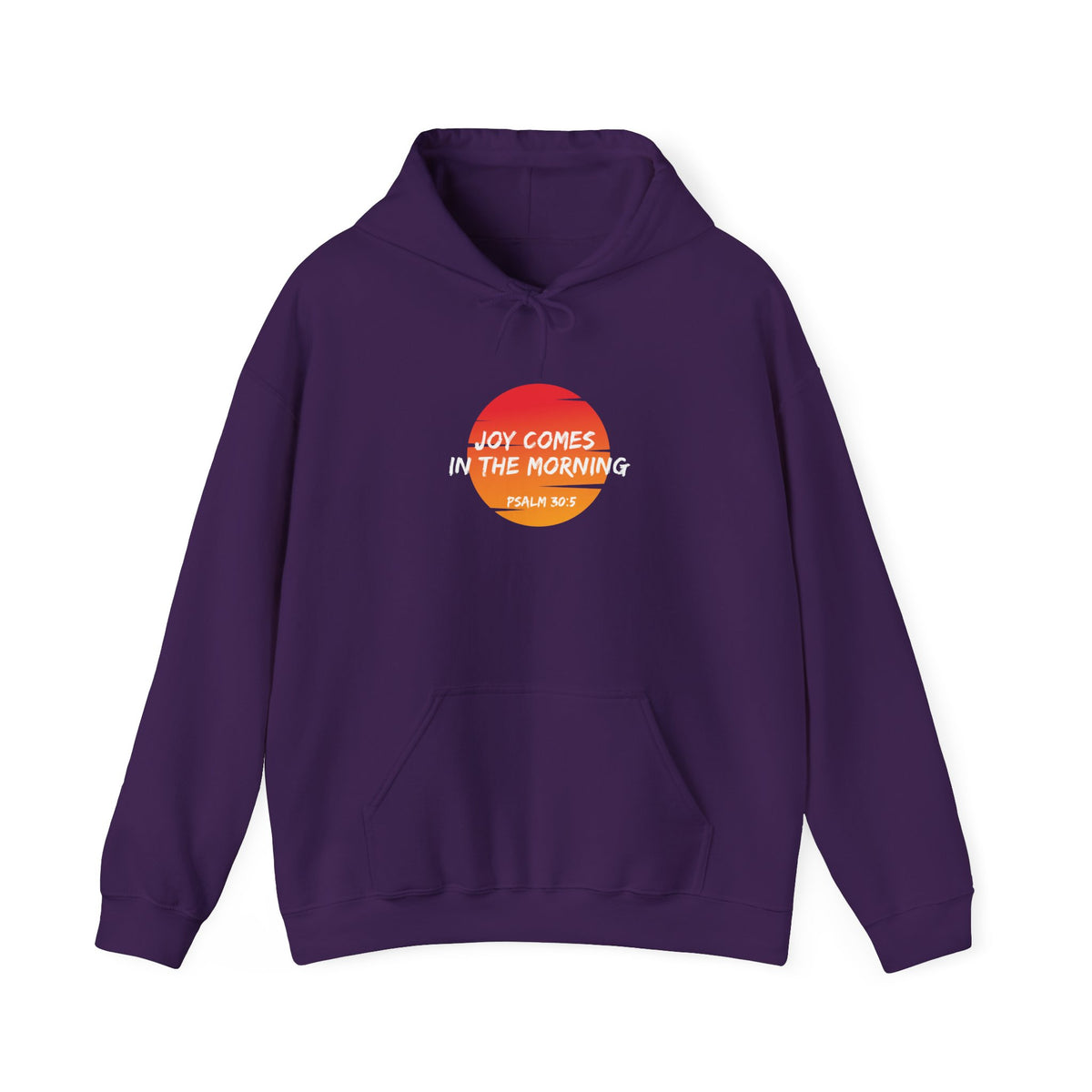 Joy Comes in the Morning- Unisex Heavy Blend™ Hooded Sweatshirt