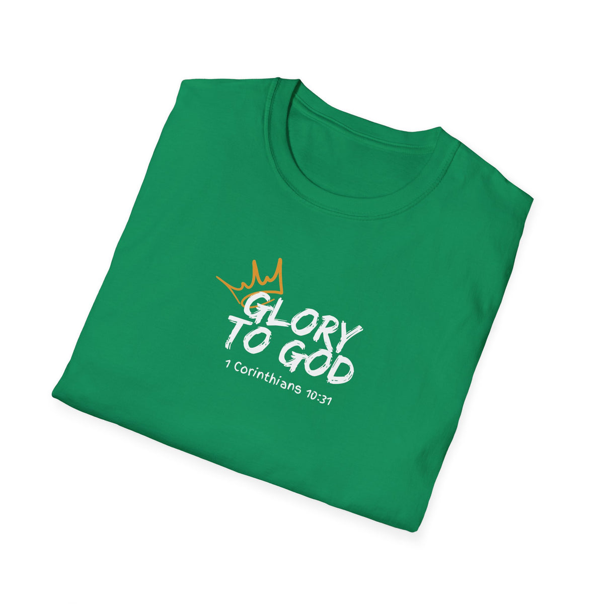 "Glory To God" Unisex Softstyle T-Shirt