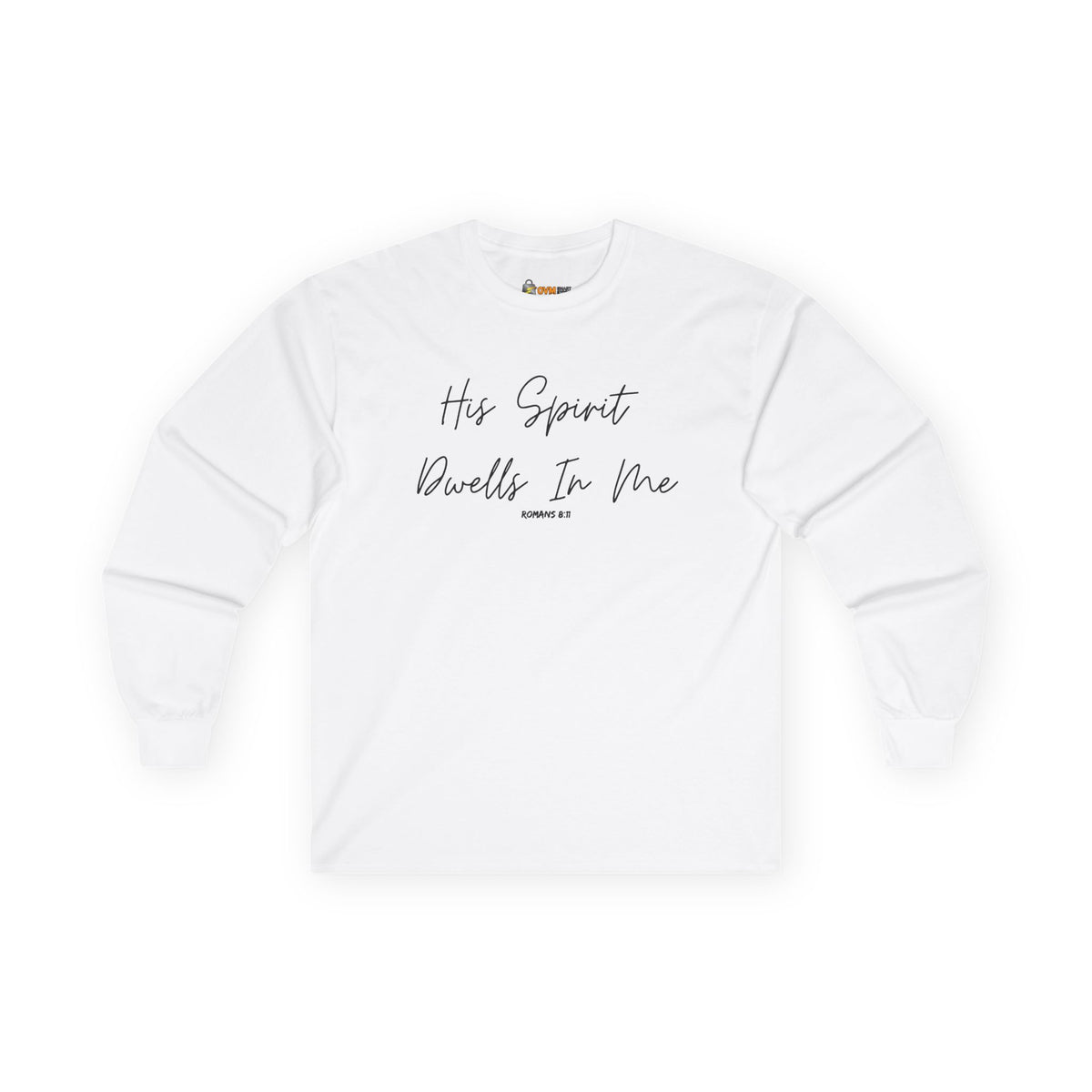 His Spirit Dwells In Me- Unisex Ultra Cotton Long Sleeve Tee