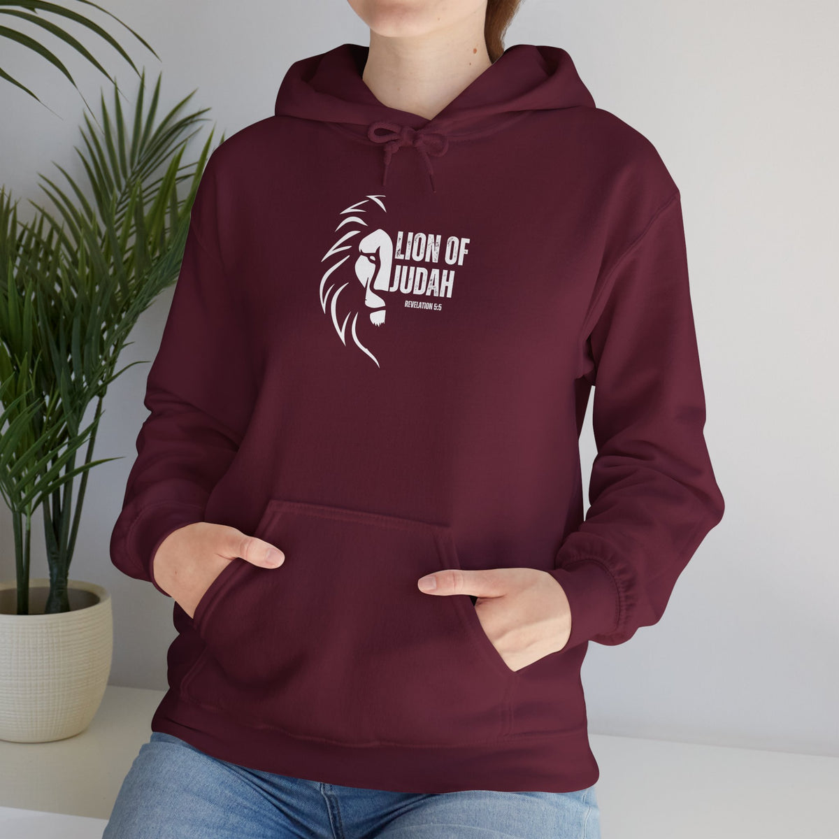 Lion Of Judah Unisex Heavy Blend™ Hooded Sweatshirt