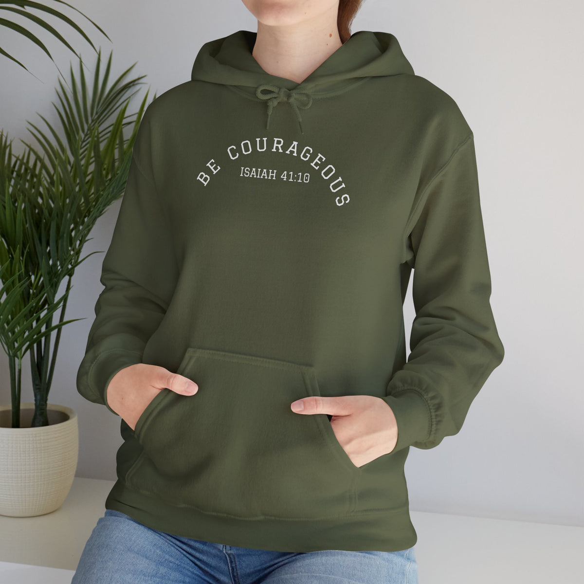 "Be Courageous" Unisex Heavy Blend™ Hooded Sweatshirt