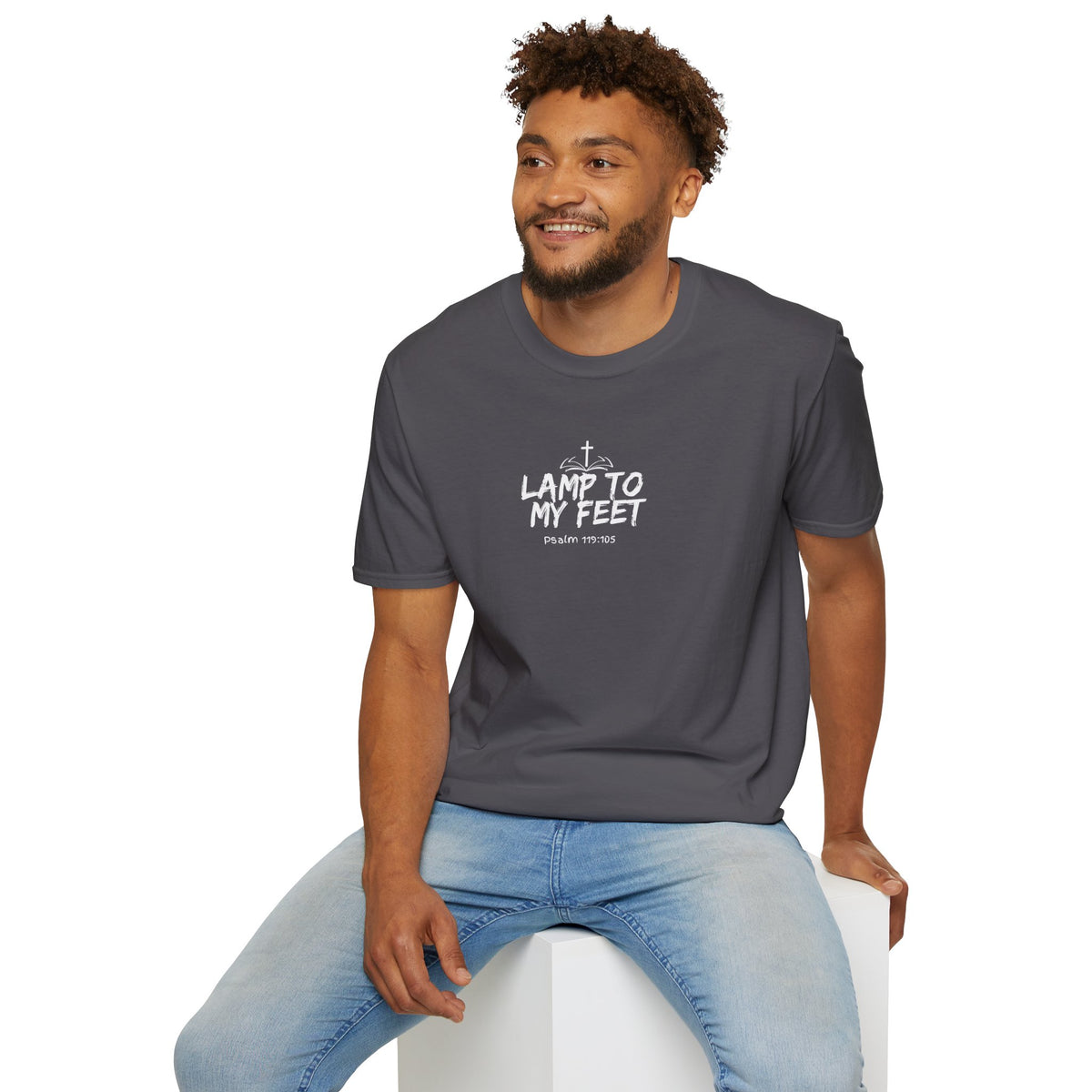 Lamp To My Feet- Unisex Softstyle T-Shirt