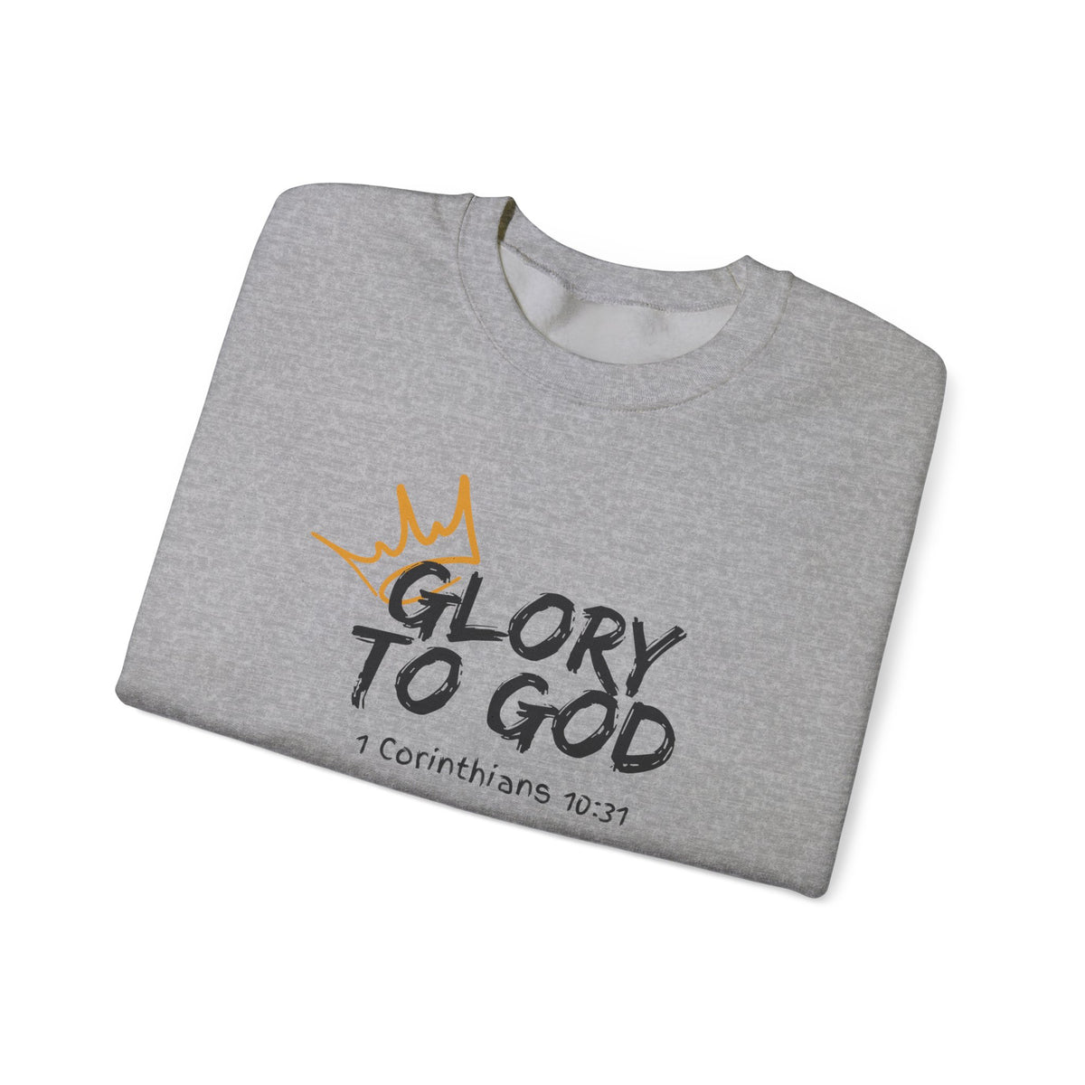 Glory To God- Unisex Heavy Blend™ Crewneck Sweatshirt