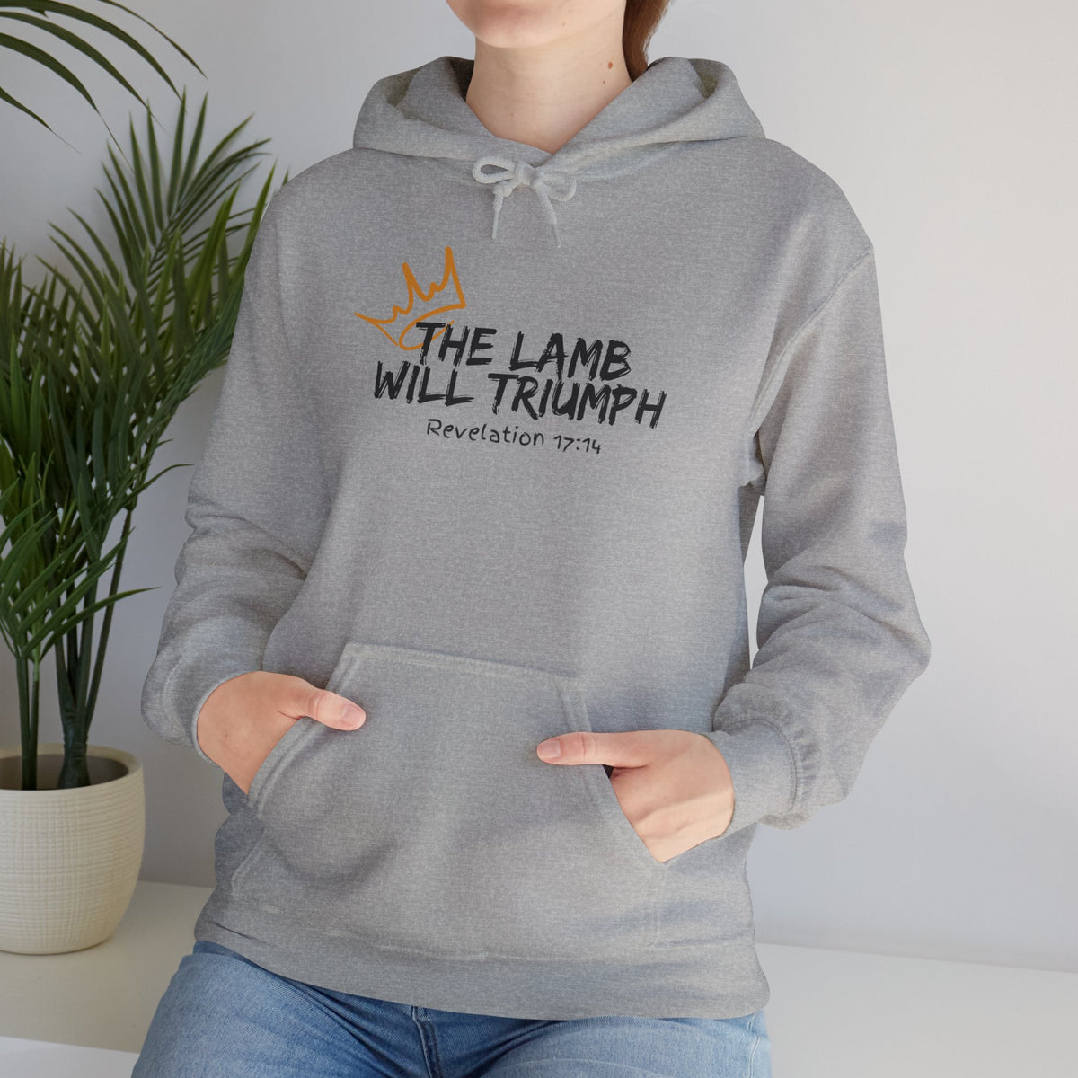 The Lamb Will Triumph Unisex Heavy Blend™ Hooded Sweatshirt