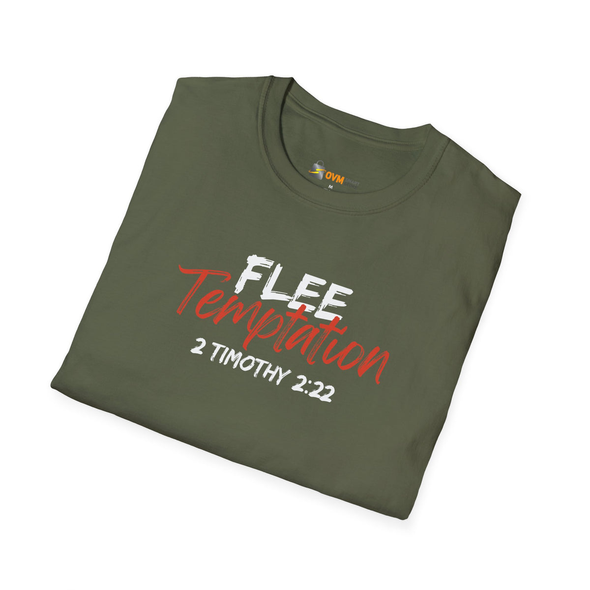 Flee Temptation Unisex Softstyle T-Shirt